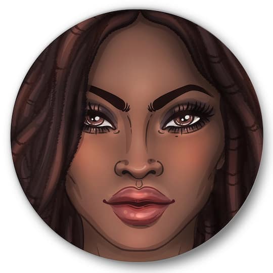 Designart - Portrait of African American Woman I